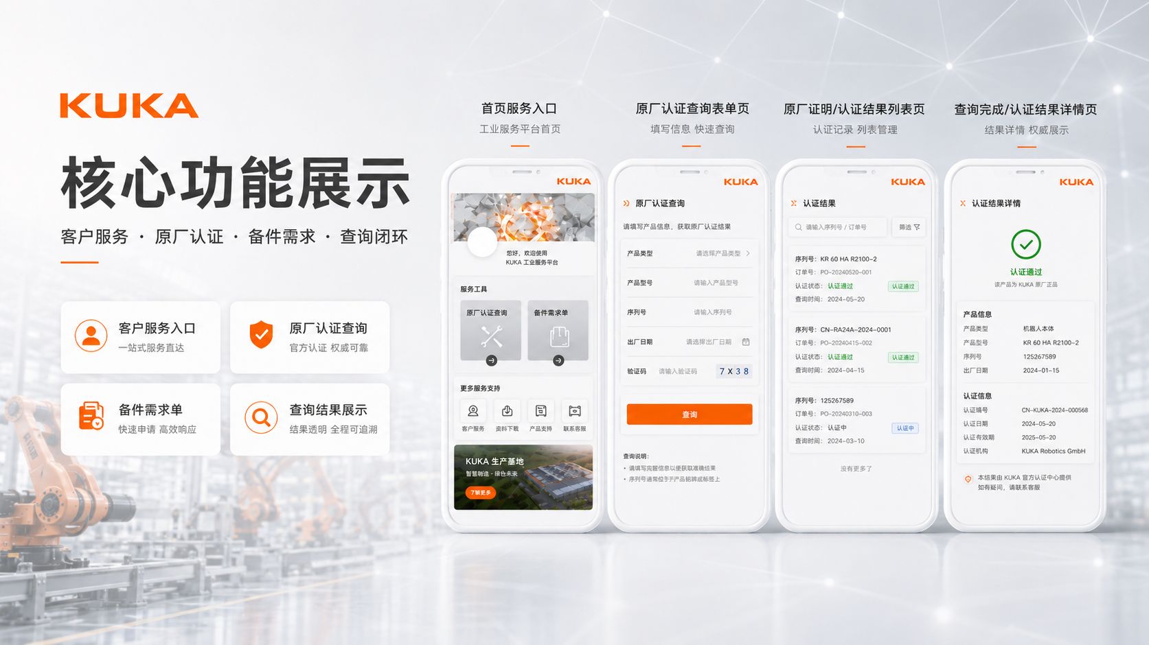 KUKA 数字化服务小程序 - 图片 2